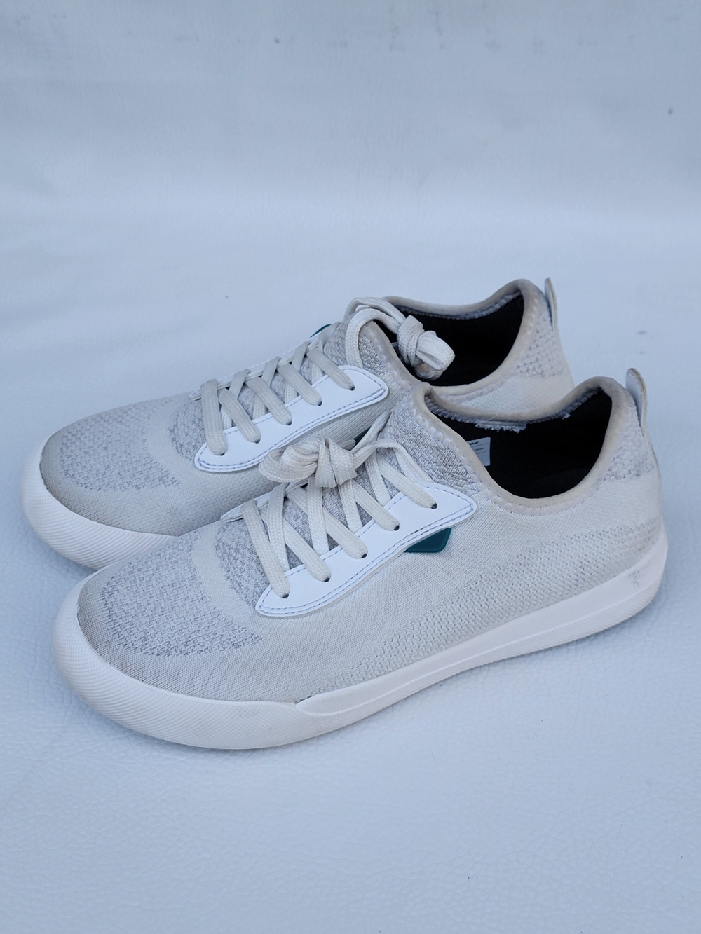 Vessi Weekend Sneaker DymoTex Waterproof White Shoes  Womens Size 8 The shoes sh